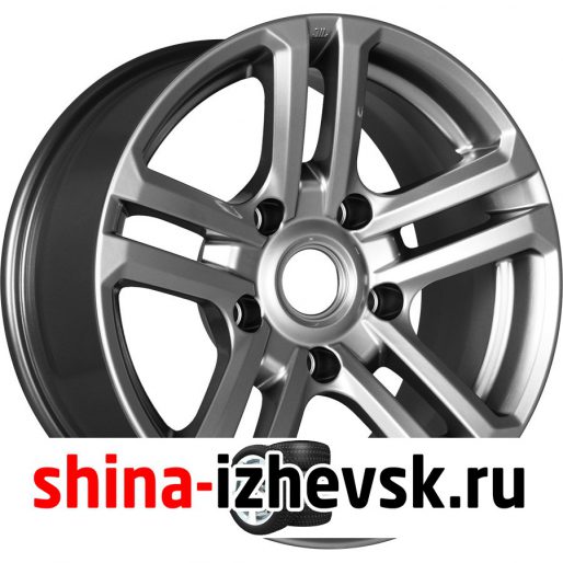 Колесный диск КиК Палладика 7xR16 5×139.7 ET5 DIA98 темно-серый в Ижевске